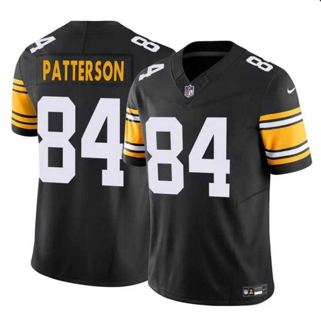 Men & Women & Youth Pittsburgh Steelers #84 Cordarrelle Patterson Black 2024 F.U.S.E. Alternate Vapor Untouchable Limited Football Stitched Jersey